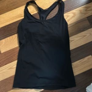 Black Lululemon tank top